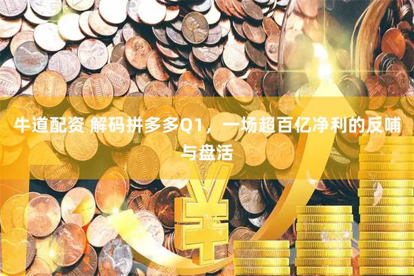 牛道配资 解码拼多多Q1，一场超百亿净利的反哺与盘活